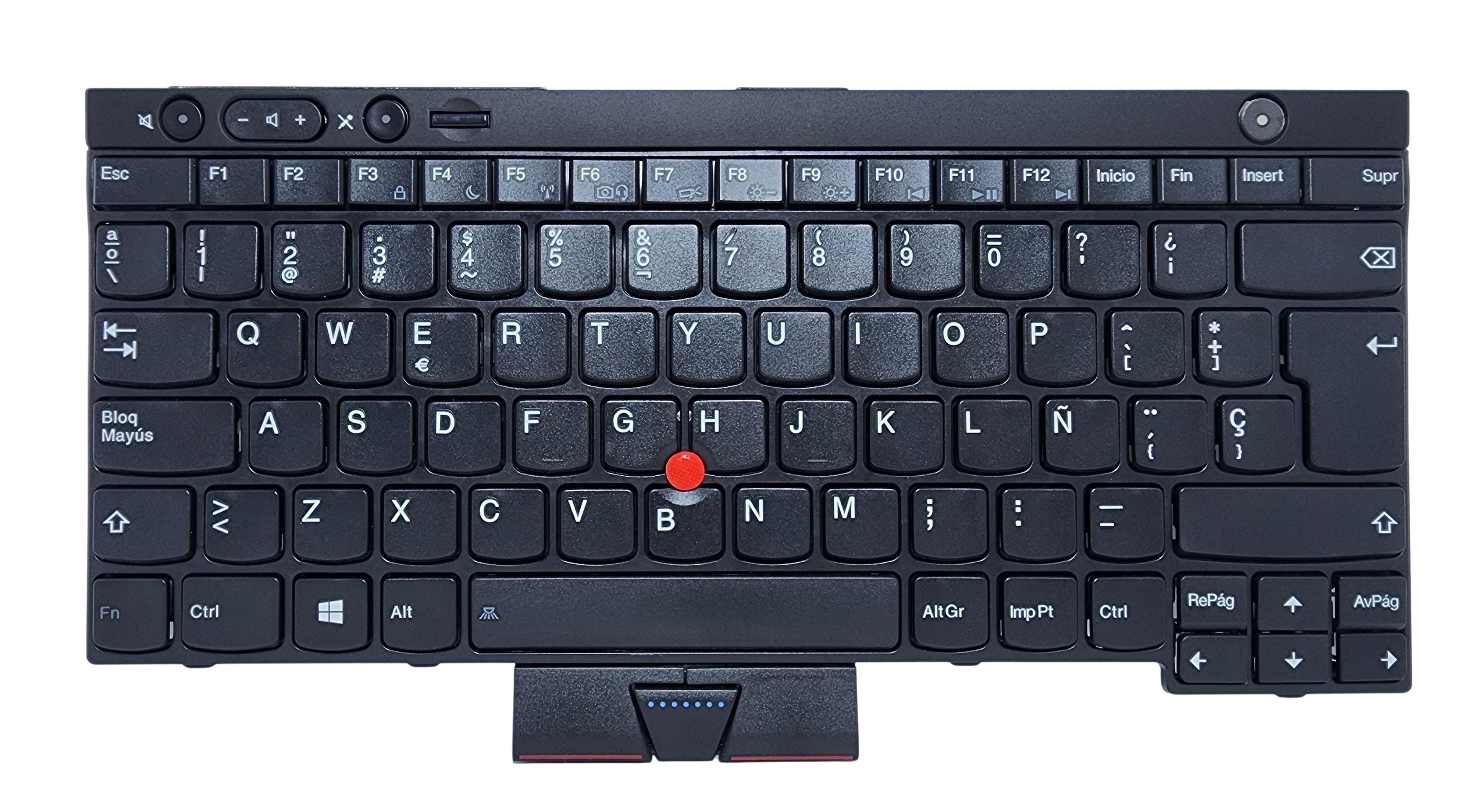 TECLADO PARA LENOVO L530 T430 T430s T430i X230 X230i X230T W530 T530 04X126 04W3048 04W3123 - ORIGINAL - ESPAÑOL